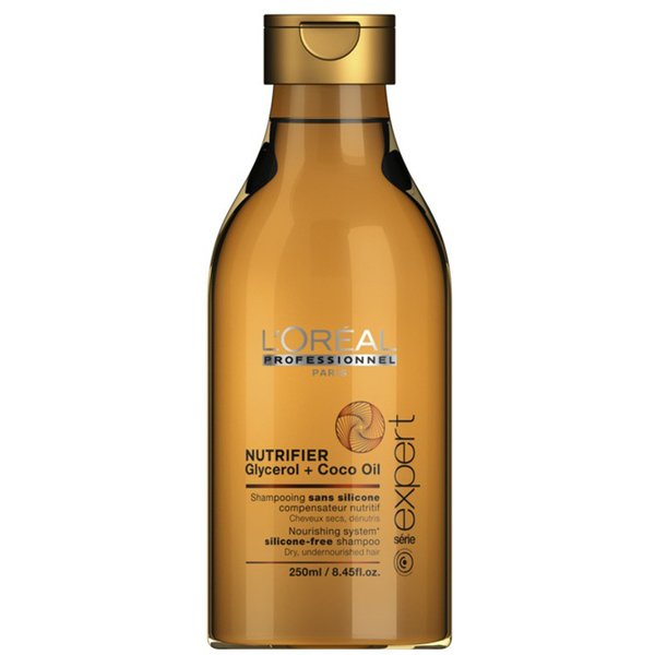 Shampoing sans silicone compensateur nutritif - Nutrifier Glycérol + Coco Oil - Cheveux secs, dénutris